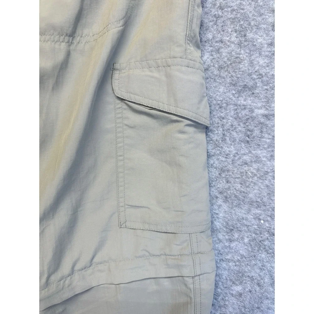 Pacific Trail Convertible Cargo Pants Mens 38x32 Khaki Zip Off Hiking
